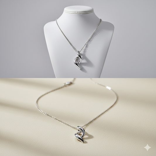 Vortex “Spiral Drop” Necklace